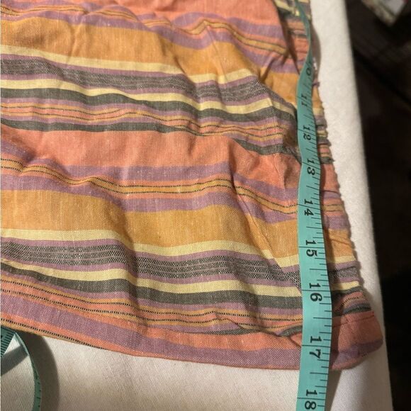 Drew‎ Anthropologie Strapless Striped Jumpsuit Tulip Slit Leg Size M Linen
Blend - Picture 6 of 8